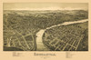 Connellsville Pennsylvania - Moyer 1897 by Moyer (15 x 24)