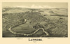 Latrobe Pennsylvania - Fowler 1900 by Fowler (24 x 15)