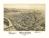 Mifflintown Pennsylvania - Fowler 1895 by Fowler (24 x 18)