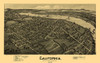 California Pennsylvania - Fowler 1902 by Fowler (24 x 15)