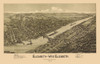 Elizabeth Pennsylvania - Fowler 1897 by Fowler (24 x 15)