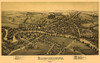 Cambridgeboro Pennsylvania - Fowler 1895 by Fowler (24 x 15)