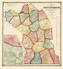 Middleborough Massachusetts - Mayer 1855 by Mayer (11 x 12)