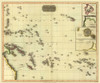 Pacific Ocean Islands - Thomson 1817 by Thomson (24 x 18)