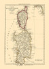 Sardinia Italy Corsica France - Santini 1794 by Santini (24 x 18)