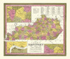 Kentucky - Mitchell 1846 by Mitchell (12 x 10)
