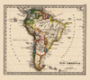 South America - Stieler 1852 by Stieler (12 x 11)