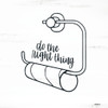 Empty Toilet Paper Roll by Imperfect Dust (12 x 12)