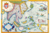 East Indies by Ortelius by Abraham Ortelius (24 x 16)