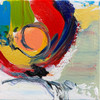Joyful Modernist Abstraction VI by Irena Orlov (12 x 12)