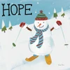 Snowman Snowday V by Farida Zaman (12 x 12)