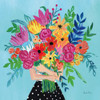 A Bunch of Flowers II by Farida Zaman (24 x 24)