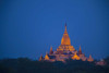 Myanmar, Bagan Twilight on Ananda Temple by Jim Zuckerman (24 x 15)