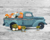 Harvest Blue Truck by Nan (24 x 18)