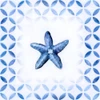 Royal Blue Shell III by Tava Studios (24 x 24)