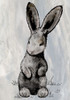 Bunny on Marble III by Diannart (18 x 24)