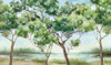 Summer Green Forest I by Eva Watts (24 x 14)