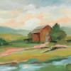 Springtime Farm Pastel Sq by Silvia Vassileva (12 x 12)