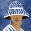 Lady with Hat II by Silvia Vassileva (12 x 12)
