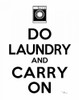 Laundry On I BW by Pela Studio (18 x 24)