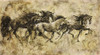 Horses Running I by Marta Wiley (24 x 13)