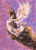 Pink Angel Falling I by Marta Wiley (17 x 24)