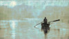Peace Sandy Blue by Marta Wiley (24 x 13)