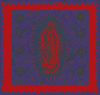 Virgin Mary Red and Purple by Marta Wiley (24 x 18)