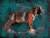 Teal Pup by Marta Wiley (24 x 18)