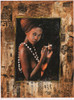 Sepia and Golden African by Marta Wiley (18 x 24)