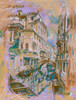 Italy beige, purple by Marta Wiley (18 x 24)