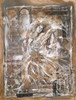 Lovers II- Beige white by Marta Wiley (18 x 24)