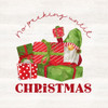 Gnome for Christmas Sentiment VII-No Peeking by Tara Reed (12 x 12)