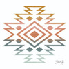 Tranquil Tribal Print 2 by Marla Rae (12 x 12)