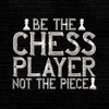 Chess Sentiment black I-Player by Tara Reed (12 x 12)