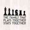 Chess Sentiment II-Family by Tara Reed (12 x 12)