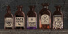Apothecary Noir VI by Sue Schlabach (24 x 12)