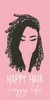Happy Hair by Marcus Prime (12 x 24)