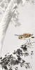Indian quack on snowy tree branch by Ohara Koson (12 x 24)