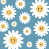 Happy Daisies by Marcus Prime (24 x 24)