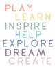 Play And Learn by Anna Quach (18 x 24)