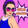 Hello Gorgeous by Marcus Prime (12 x 12)