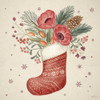 Winter Blooms V by Janelle Penner (24 x 24)