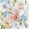 Navy Floral Neutral Version by Susan Pepe (12 x 12)