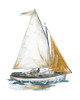Gold Sail II by Patricia Pinto (18 x 24)