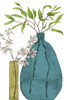 Serenity Accents In Teal by Elizabeth Medley (18 x 24)