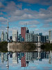 Toronto Skyline Reflection by Brian Carson (18 x 24)