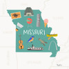 Missouri by Gigi Louise (24 x 24)