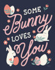 Bunny Kisses III by Laura Marshall (18 x 24)