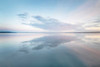 Bellingham Bay Clouds Reflection I by Alan Majchrowicz (24 x 15)
